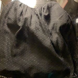 Strapless top, worn twice